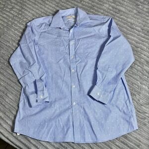 Michael Kors Men's Regular Fit Comfort Stretch‎ Dress Shirt  16  1/2   32/33